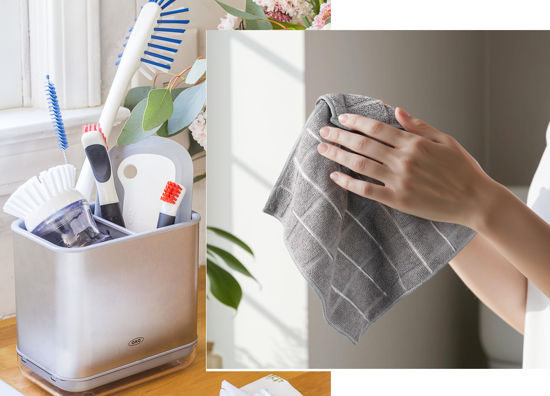 Cleaning essentials kit